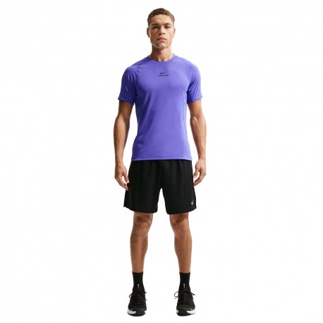 Nike Pro Training Maglietta Palestra Viola Uomo