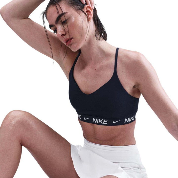 Nike Indy Light Support Reggiseno Sportivo Nero Donna
