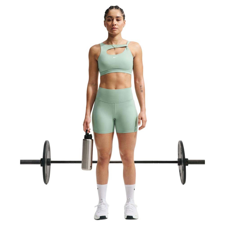 Nike One Reggiseno Sportivo Verde Donna