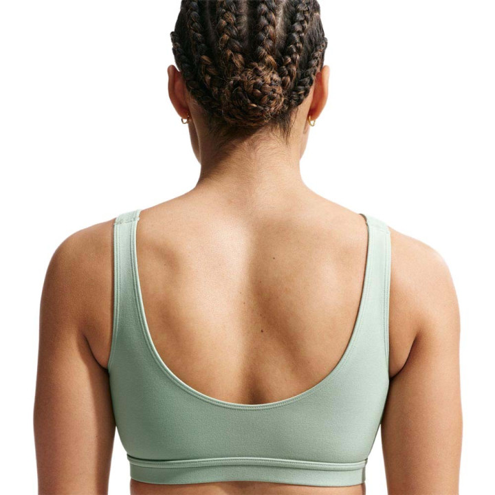 Nike One Reggiseno Sportivo Verde Donna