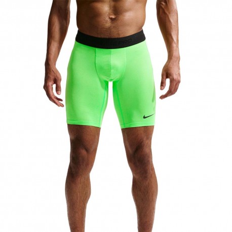 Nike Pro Shorts Sportivi Verde Uomo