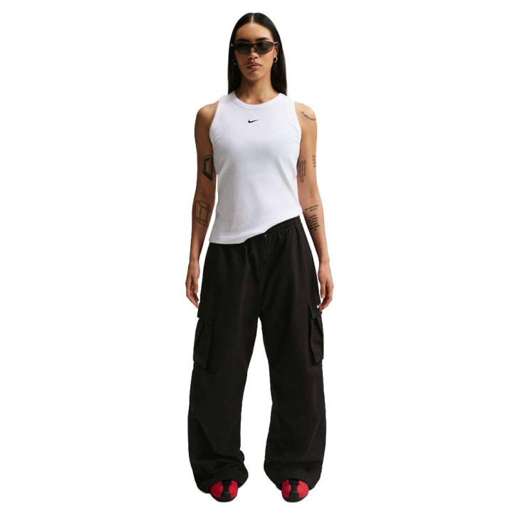 Nike Sportswear Canotta Costine Bianco Donna