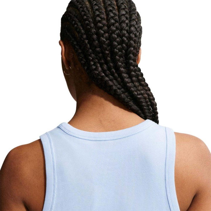 Nike Sportswear Canotta Costine Azzurro Donna