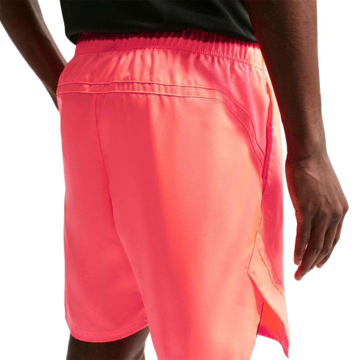 Nike Court Victory Short Tennis Hot Lava Nero Uomo