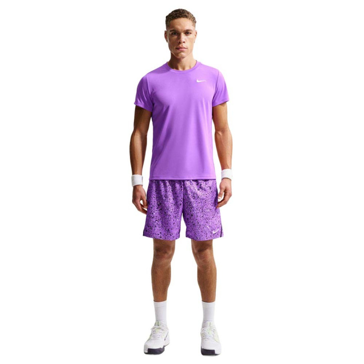 Nike Court Victory T-Shirt Tennis Bright Violet Uomo