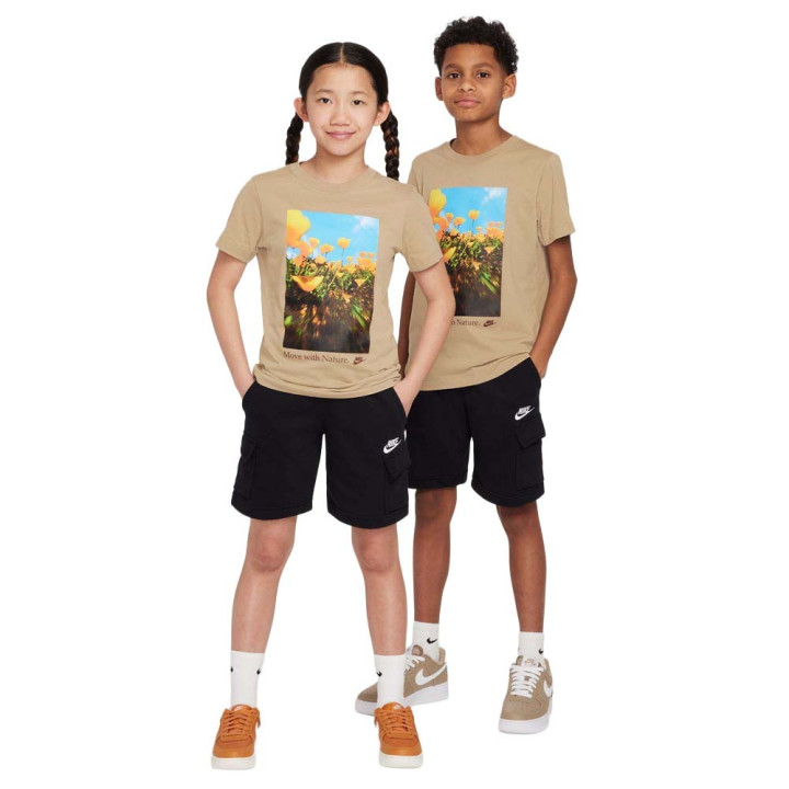 Nike Sportswear Club Shorts Sportivi Cargo Nero Bambino