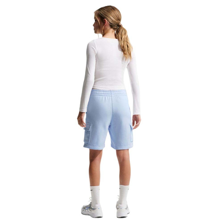 Nike Sportswear Club Shorts Sportivi Cargo Azzurro Bambino