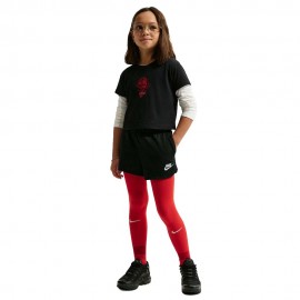 Sportswear Shorts Sportivi logo Piccolo nero