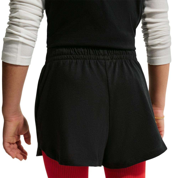 Nike Sportswear Shorts Sportivi Logo Piccolo Nero Bambina