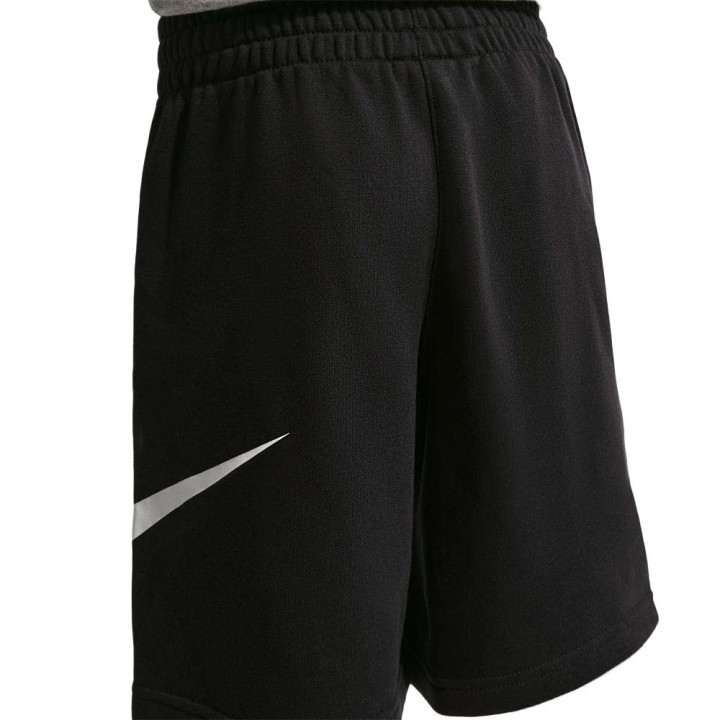 Nike Sportswear Club Shorts Sportivi Big Swoosh Nero Bambino