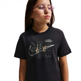 Sportswear Club T-Shirt Palestra Big Swoosh nero