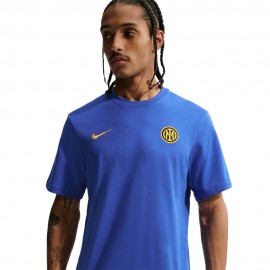 Inter Milan Primary Maglia Maniche Corte blu oro