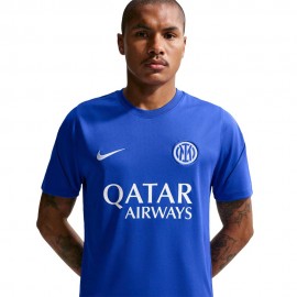 Inter Milan Strike Maglia Maniche Corte blu bianco