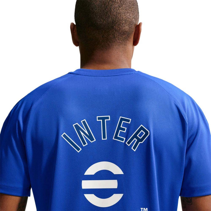 Nike Inter Milan Strike Maglia Maniche Corte Blu Bianco Uomo