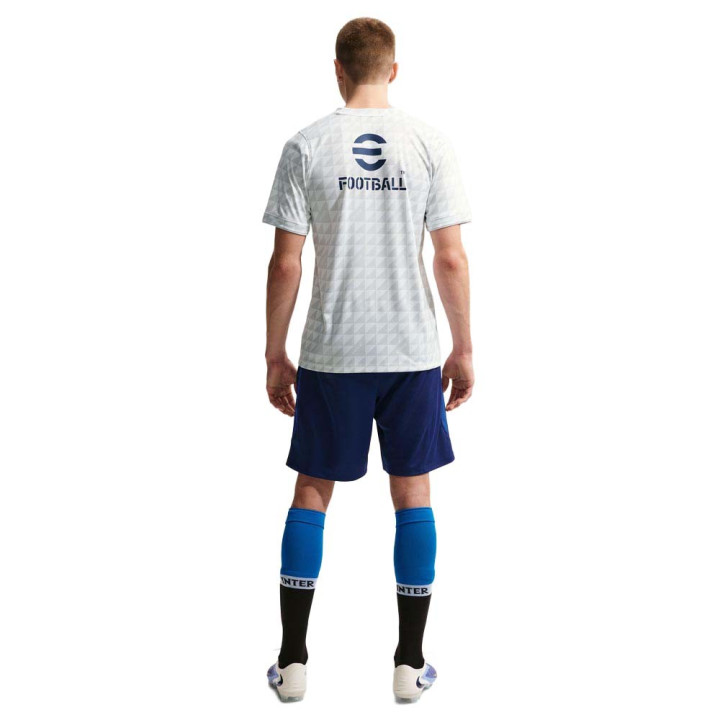 Nike Inter Milan Strike Pantaloncini Calcio Training Blu Bianco Uomo