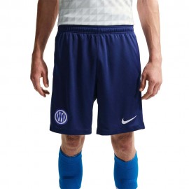 Inter Milan Strike Pantaloncini Calcio Training blu bianco