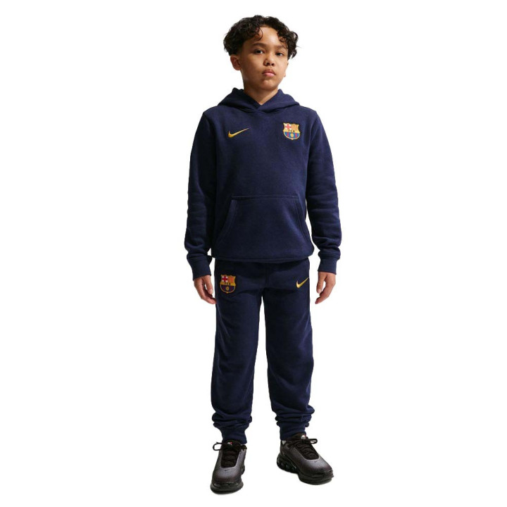 Nike Pantaloni Allenamento Calcio Fcb Club Nero Blu Giallo Bambino