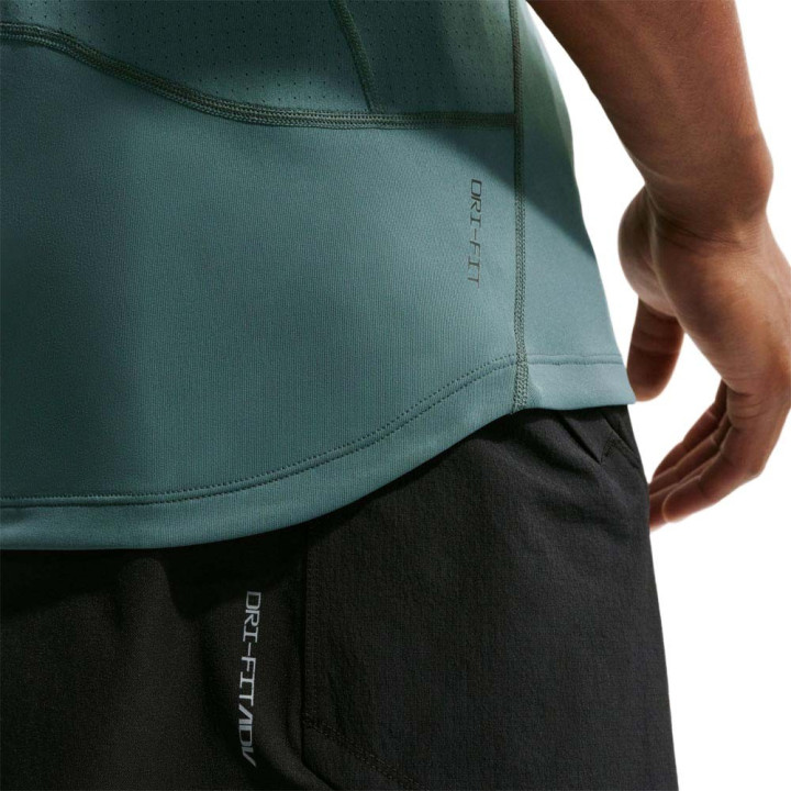 Nike Pro Gilet Sportivo Verde Uomo