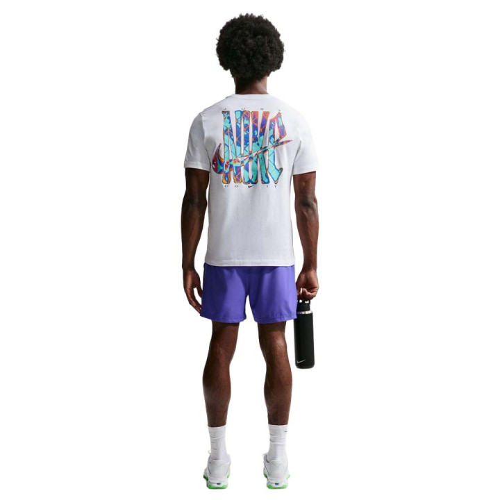 Nike Nike Maglietta Palestra Thermal Bianco Uomo