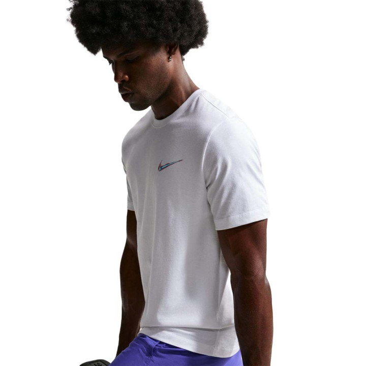 Nike Nike Maglietta Palestra Thermal Bianco Uomo