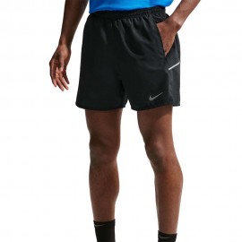 Miler Pantaloncini Running 5" Df nero Reflective Silv
