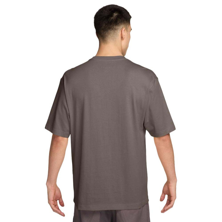 Nike Jordan Brooklyn T-Shirt Logo Moro Uomo