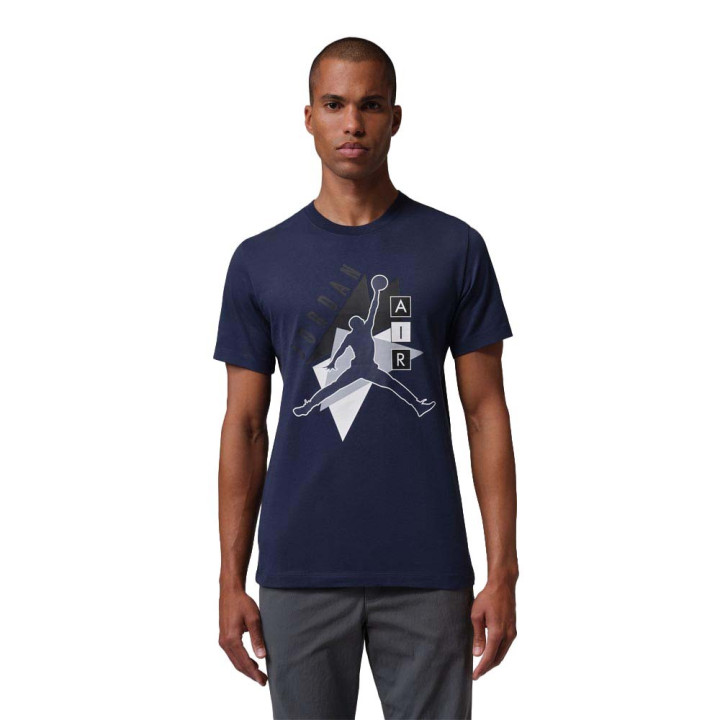 Nike Jordan Brand T-Shirt Logo Rosso Uomo