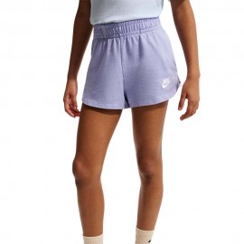 Sportswear Shorts Sportivi logo Piccolo lilla