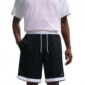 Dna Academy Pantaloncini Basket 8In nero bianco