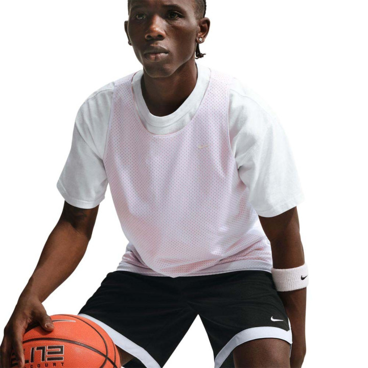 Nike Dna Academy Pantaloncini Basket 8In Nero Bianco Uomo