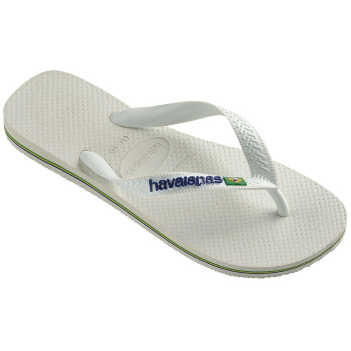 Havaianas Brasil Logo Bianco - Infradito Mare Uomo