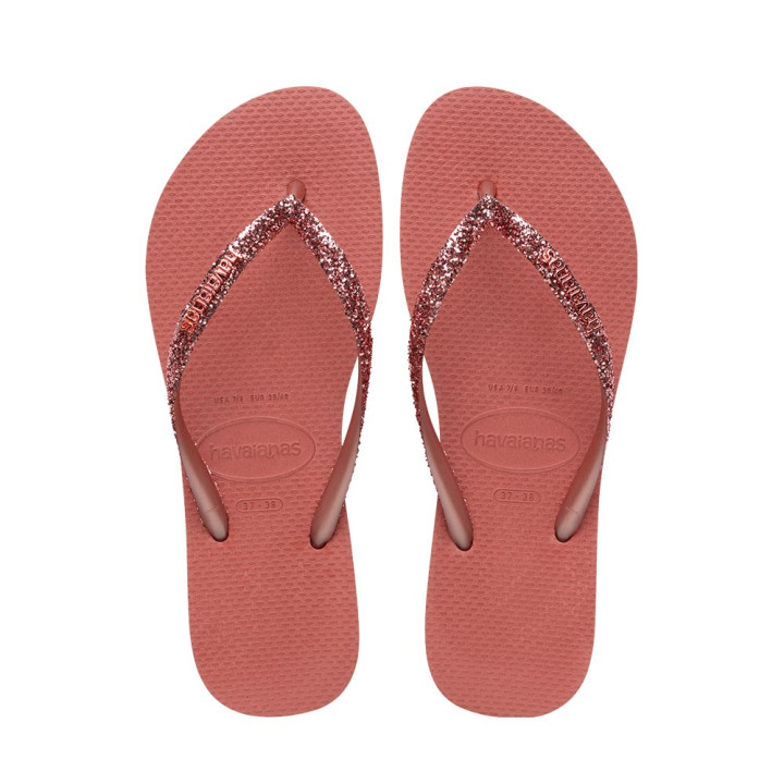 Havaianas Slim Glitter 2 Rosa - Infradito Mare Donna
