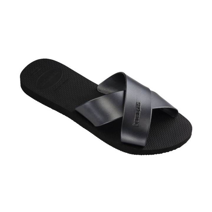 Havaianas Aqua Metallic Nero - Infradito Mare Donna