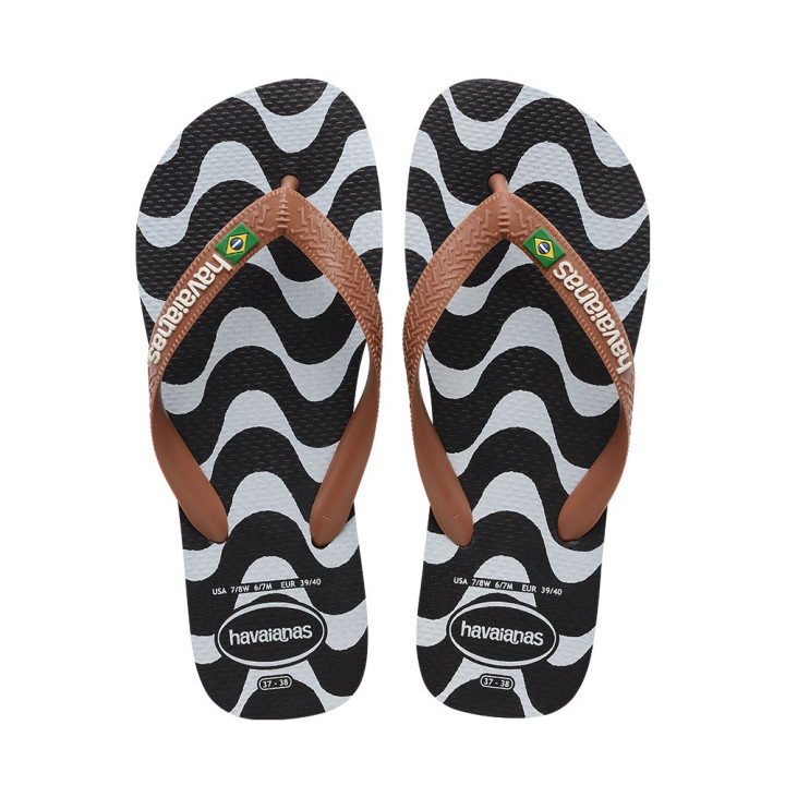 Havaianas Top Ginga Copacabana Nero - Infradito Mare Donna