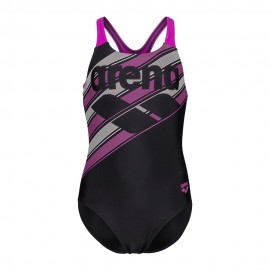 Lines nero Fuchsia