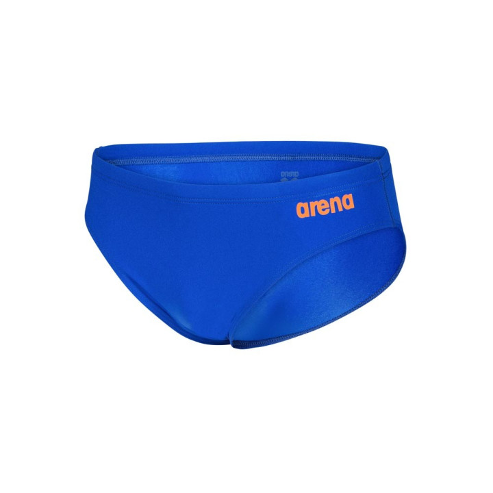 Arena Costume Intero Piscina Slip Team Solid Neon Blu Uomo