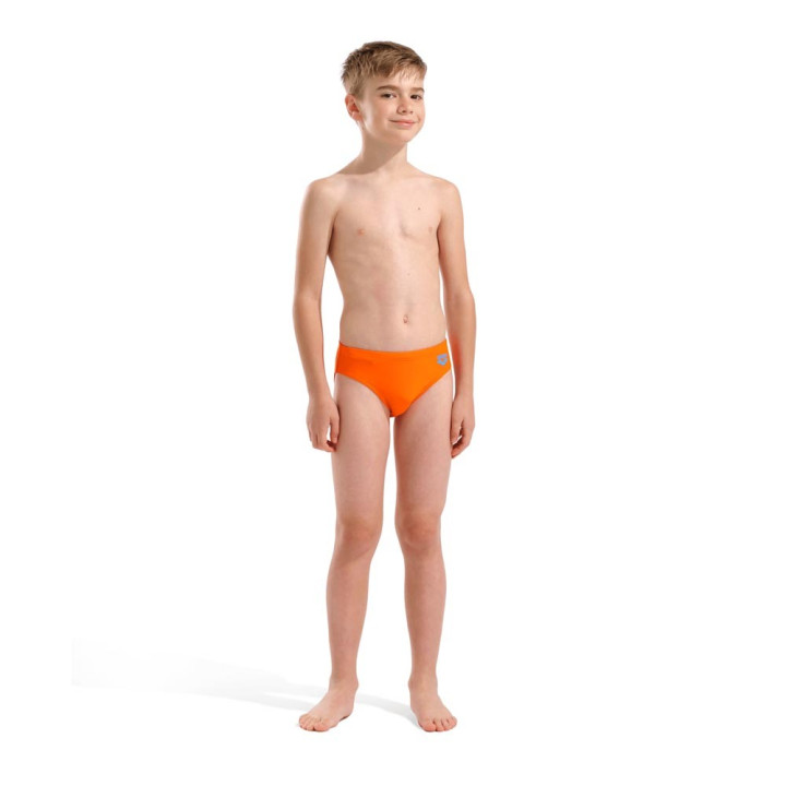 Arena Costume Intero Piscina Slip Tales Arancio Turquoise Bambino