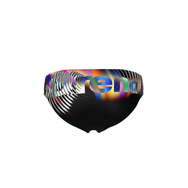 Arena Costume Intero Piscina Slip Lit Logo Fanta Back Nero Multi Uomo