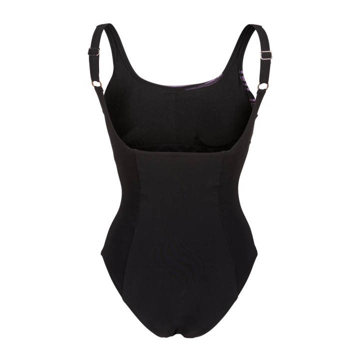 Arena Costume Intero Piscina Supportato Lili Squared Nero Donna