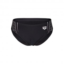 Double Graphic Briefs nero bianco