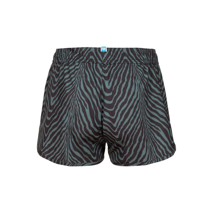 Arena Pantaloncini Mare Fantasia Zebra Verde Donna