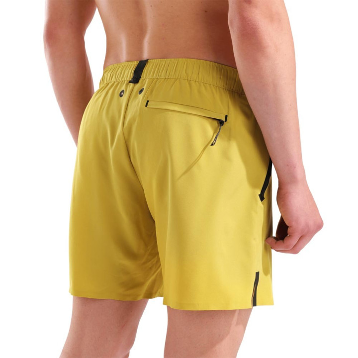 Arena Pantaloncini Mare Solid Evo Zip Pocket Giallo  Uomo