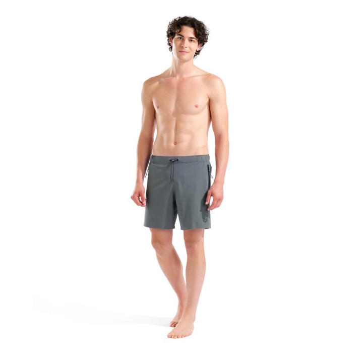 Arena Pantaloncini Mare Solid Evo Zip Pocket Verde Uomo