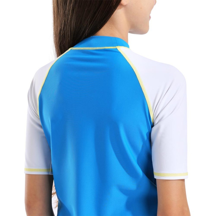 Arena T-Shirt Protezione Uv Bicolor Blu Bambino