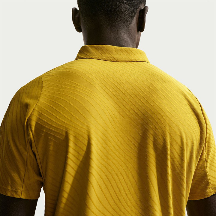 Nike Polo Tennis Slam Ao 26 Sinner Day Saffron Quartz Bianco Uomo