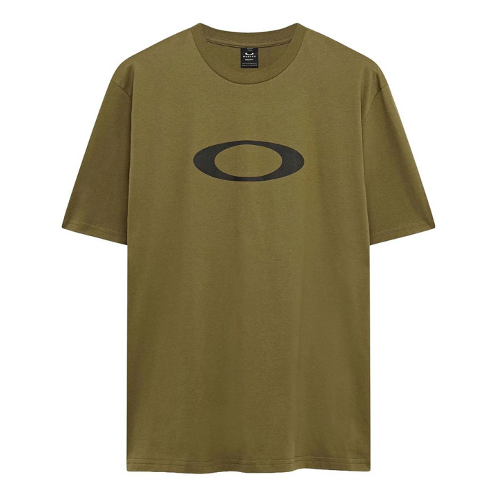 Oakley T-Shirt Mm Big Logo Verde Uomo