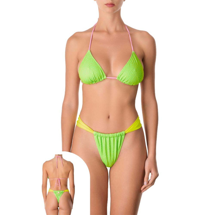 Effek Bikini Triangolo Brasiliano Verde Donna
