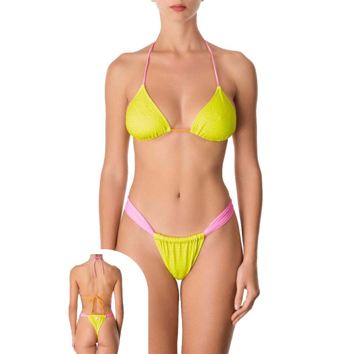 Effek Bikini Triangolo Brasiliano Giallo Donna