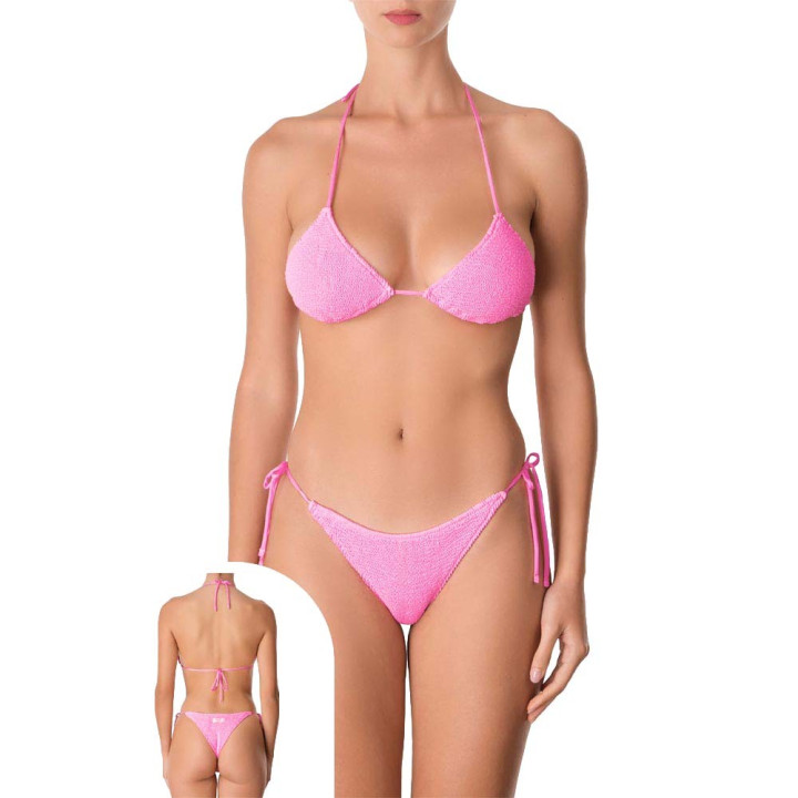 Effek Bikini Tirangolo Laccio Rosa Donna