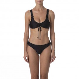 Bralette nero oro nero